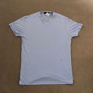 Versace Classic V2 Medium V-Neck Shirt Baby Blue